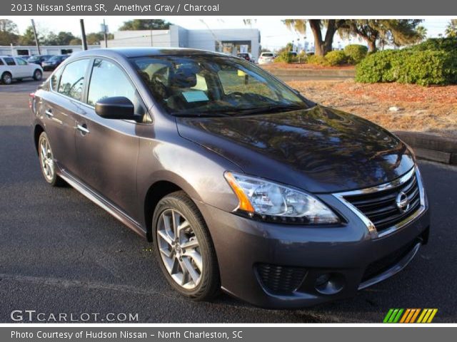 2013 Nissan Sentra SR in Amethyst Gray