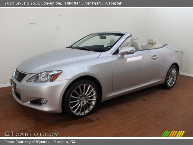 2010 Lexus IS 250C Convertible in Tungsten Silver Pearl