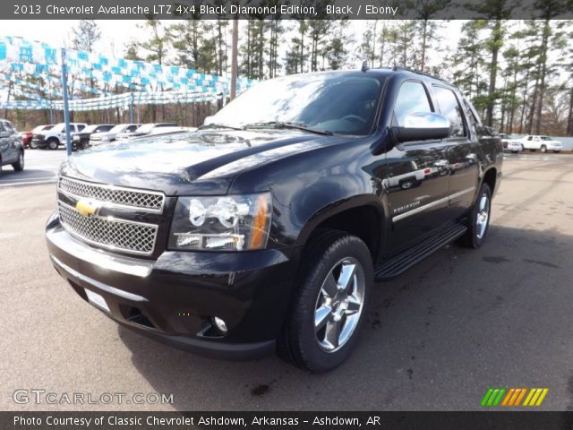 2013 Chevrolet Avalanche LTZ 4x4 Black Diamond Edition in Black