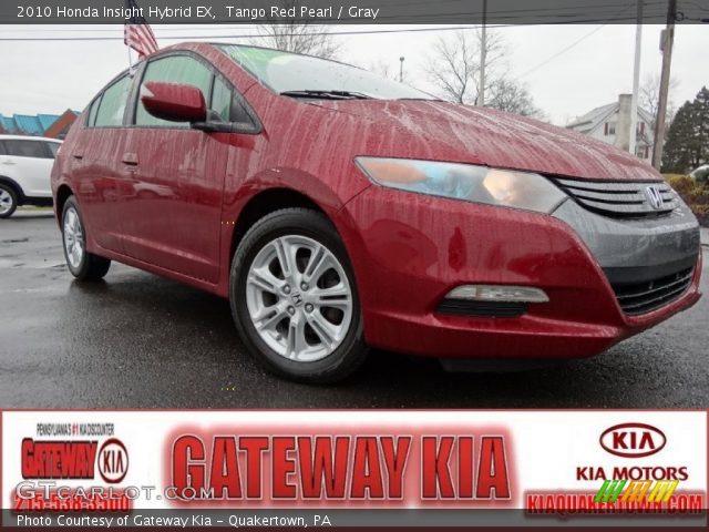 2010 Honda Insight Hybrid EX in Tango Red Pearl