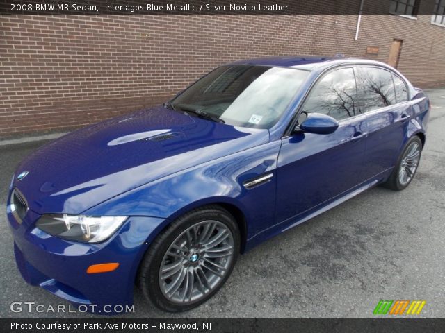 2008 BMW M3 Sedan in Interlagos Blue Metallic