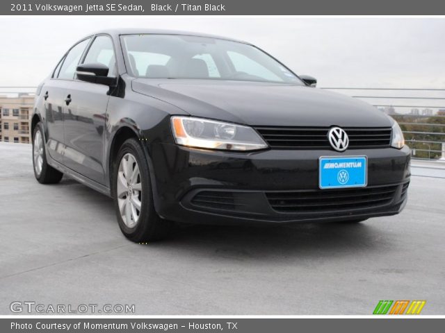 2011 Volkswagen Jetta SE Sedan in Black