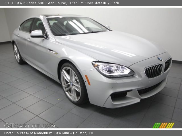 2013 BMW 6 Series 640i Gran Coupe in Titanium Silver Metallic