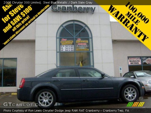 2008 Chrysler 300 Limited in Steel Blue Metallic