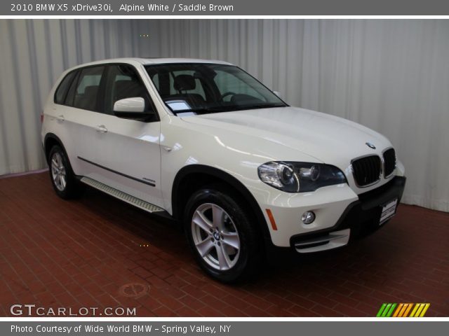 2010 BMW X5 xDrive30i in Alpine White