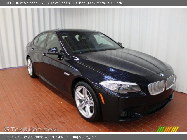 2013 BMW 5 Series 550i xDrive Sedan in Carbon Black Metallic