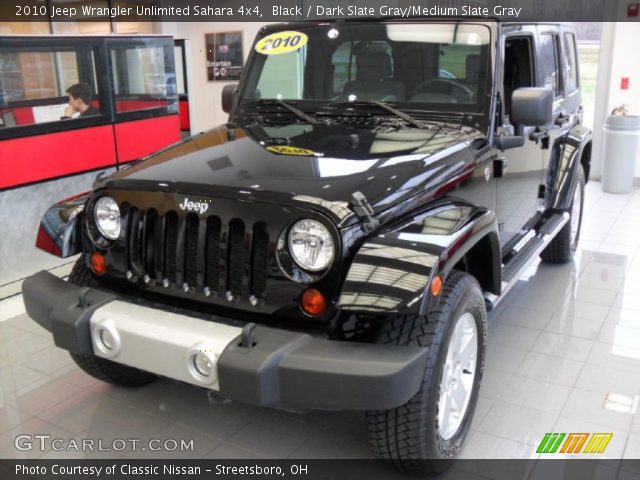 2010 Jeep Wrangler Unlimited Sahara 4x4 in Black