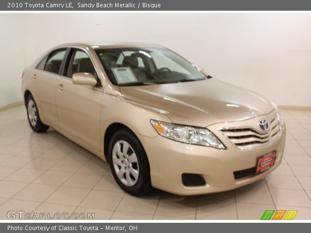 2010 Toyota Camry LE in Sandy Beach Metallic