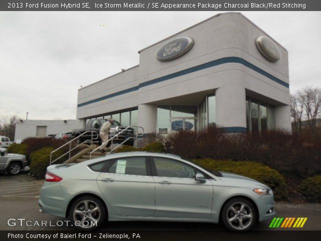 2013 Ford Fusion Hybrid SE in Ice Storm Metallic