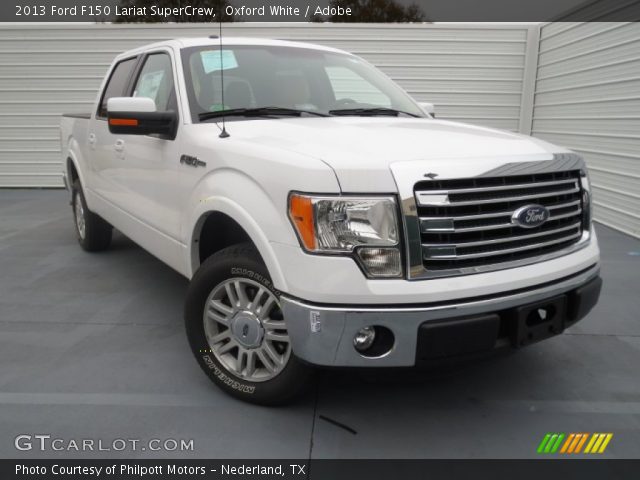 2013 Ford F150 Lariat SuperCrew in Oxford White