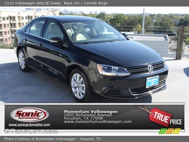 2013 Volkswagen Jetta SE Sedan in Black Uni