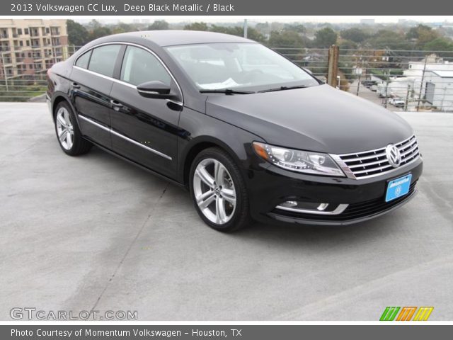 2013 Volkswagen CC Lux in Deep Black Metallic