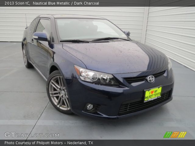 2013 Scion tC  in Nautical Blue Metallic