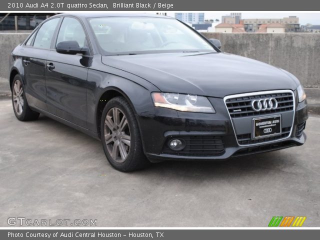 2010 Audi A4 2.0T quattro Sedan in Brilliant Black