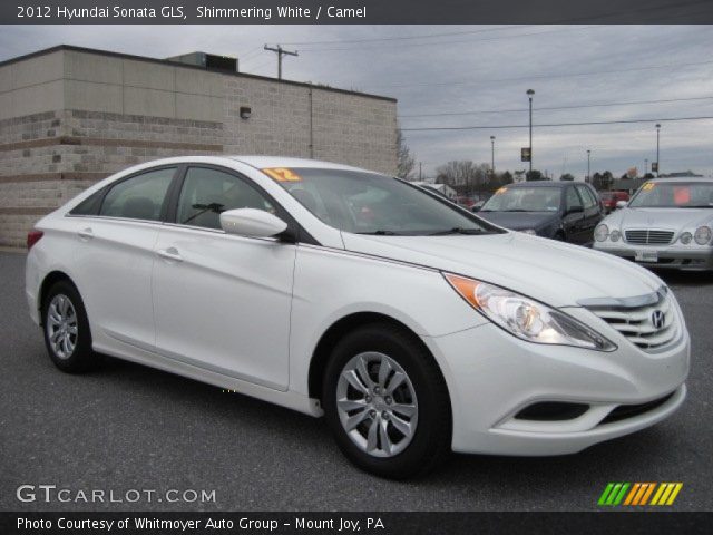 2012 Hyundai Sonata GLS in Shimmering White