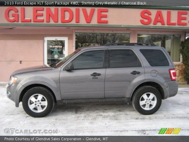 2010 Ford Escape XLT Sport Package 4WD in Sterling Grey Metallic