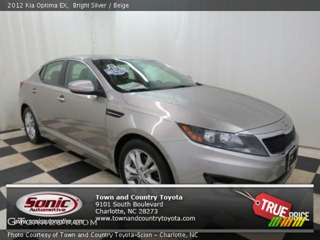 2012 Kia Optima EX in Bright Silver