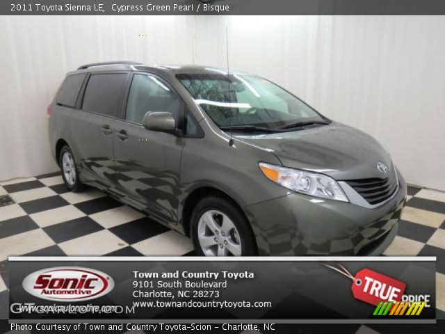 2011 Toyota Sienna LE in Cypress Green Pearl