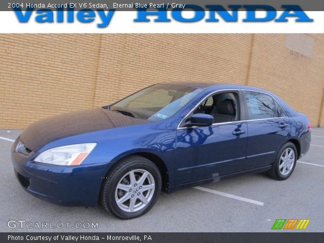 2004 Honda Accord EX V6 Sedan in Eternal Blue Pearl