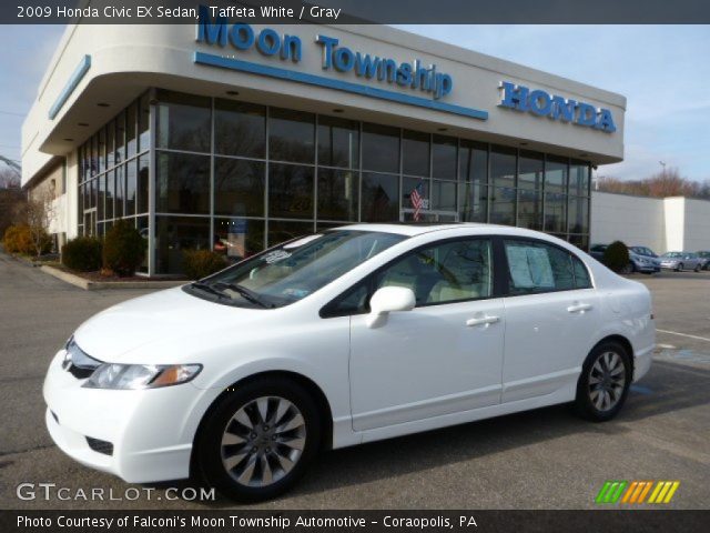 2009 Honda Civic EX Sedan in Taffeta White