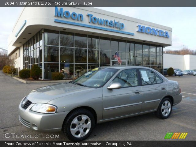 2004 Nissan Sentra 1.8 S in Radium Gray