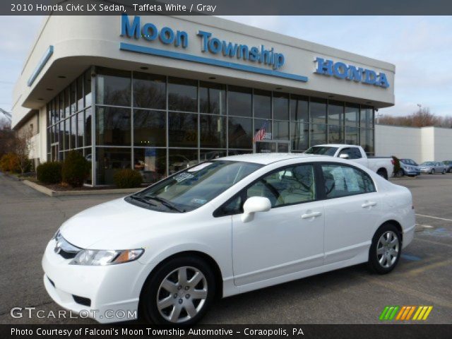 2010 Honda Civic LX Sedan in Taffeta White