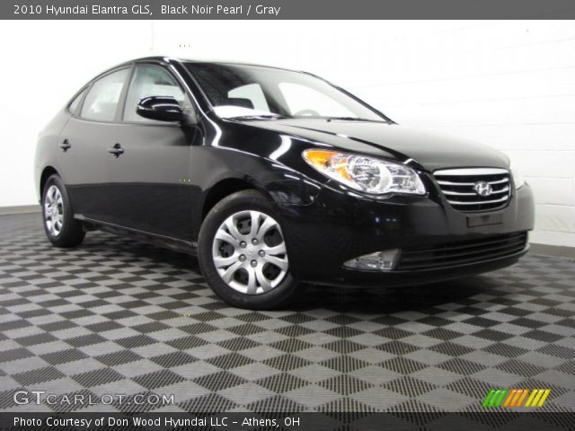 2010 Hyundai Elantra GLS in Black Noir Pearl