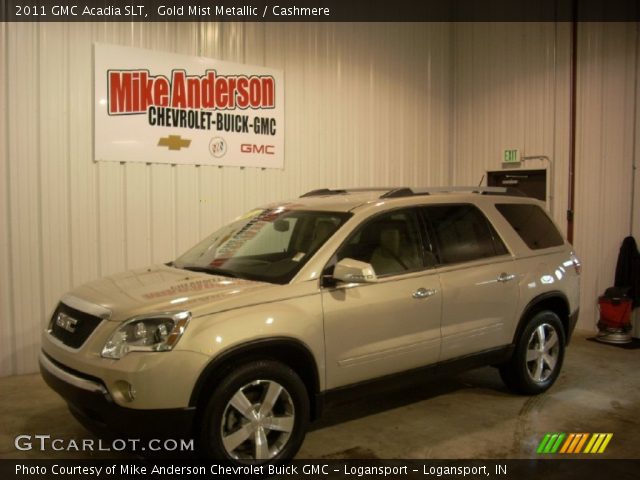 2011 GMC Acadia SLT in Gold Mist Metallic