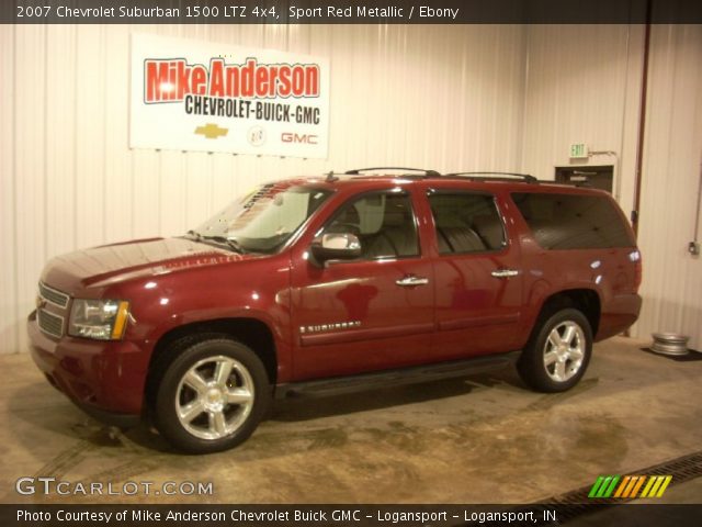 2007 Chevrolet Suburban 1500 LTZ 4x4 in Sport Red Metallic
