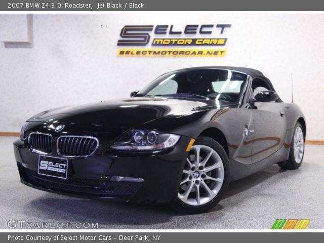2007 BMW Z4 3.0i Roadster in Jet Black