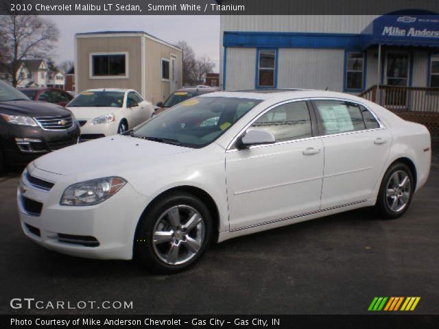 2010 Chevrolet Malibu LT Sedan in Summit White