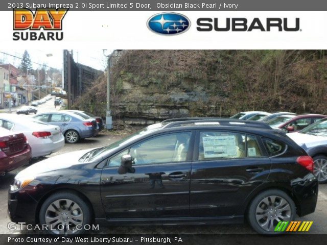 2013 Subaru Impreza 2.0i Sport Limited 5 Door in Obsidian Black Pearl
