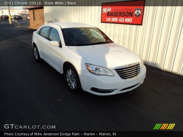 2011 Chrysler 200 LX in Stone White