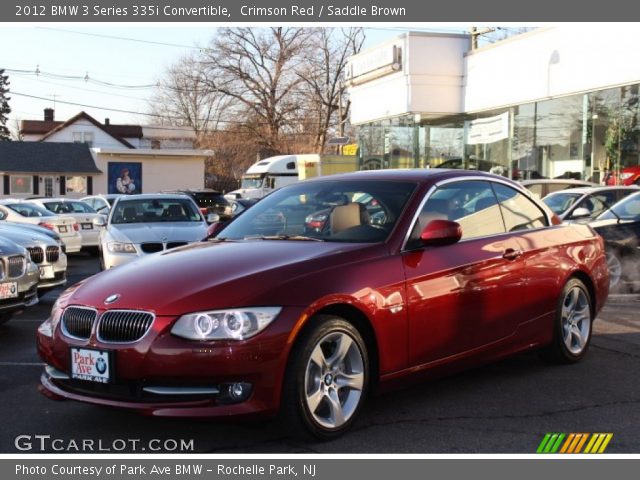 2012 BMW 3 Series 335i Convertible in Crimson Red