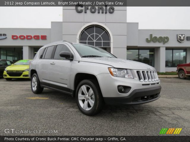 2012 Jeep Compass Latitude in Bright Silver Metallic