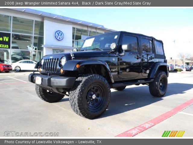 2008 Jeep Wrangler Unlimited Sahara 4x4 in Black