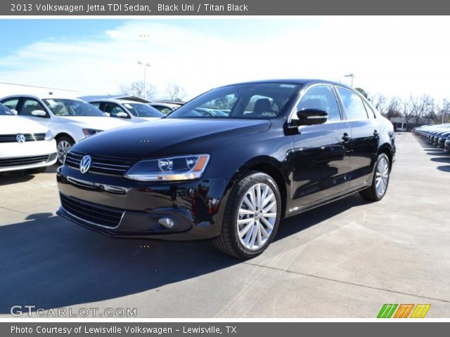 2013 Volkswagen Jetta TDI Sedan in Black Uni