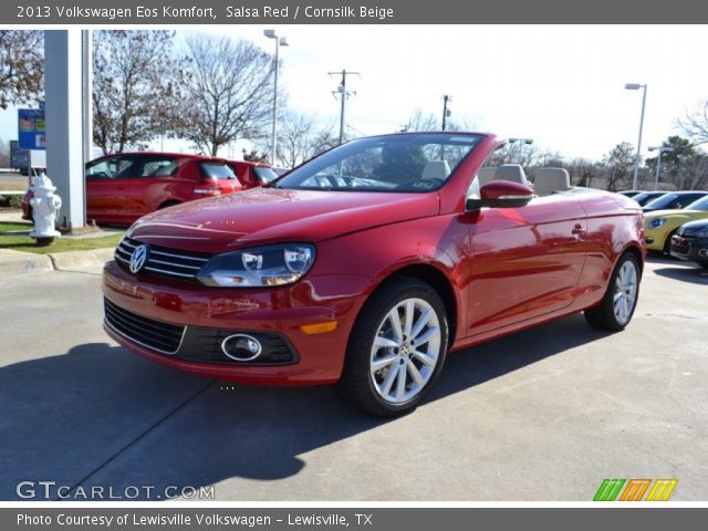 2013 Volkswagen Eos Komfort in Salsa Red