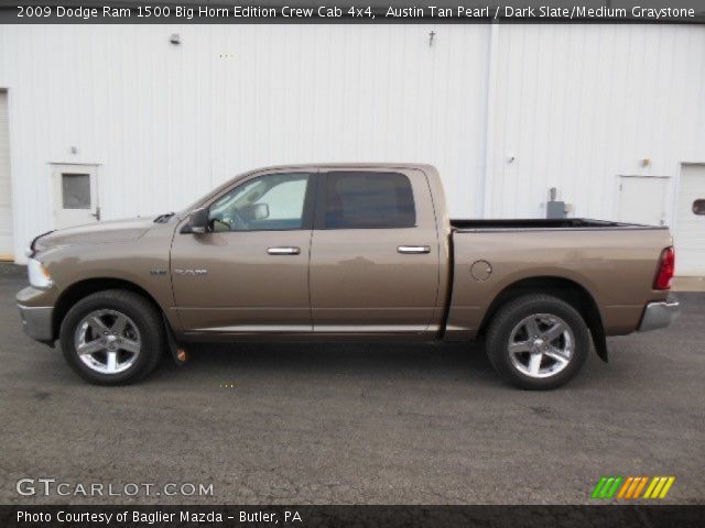 2009 Dodge Ram 1500 Big Horn Edition Crew Cab 4x4 in Austin Tan Pearl