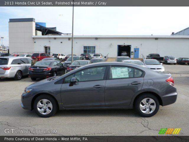 2013 Honda Civic LX Sedan in Polished Metal Metallic