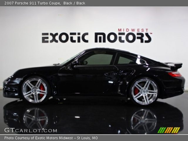 2007 Porsche 911 Turbo Coupe in Black