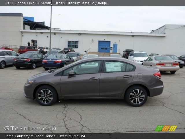 2013 Honda Civic EX Sedan in Urban Titanium Metallic