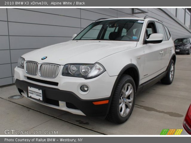 2010 BMW X3 xDrive30i in Alpine White