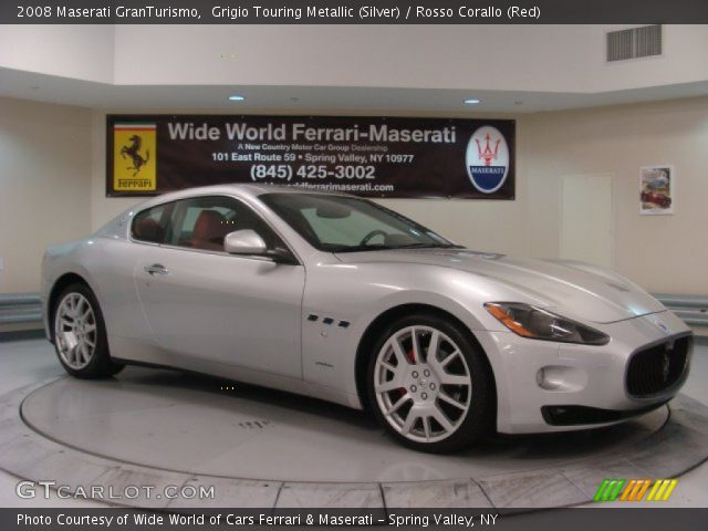 2008 Maserati GranTurismo  in Grigio Touring Metallic (Silver)