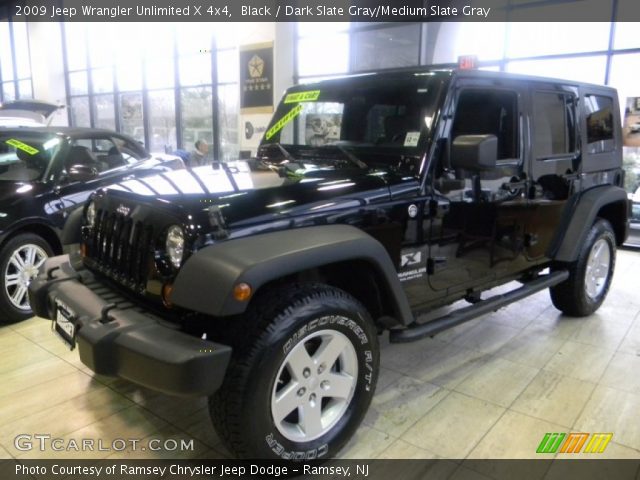 2009 Jeep Wrangler Unlimited X 4x4 in Black