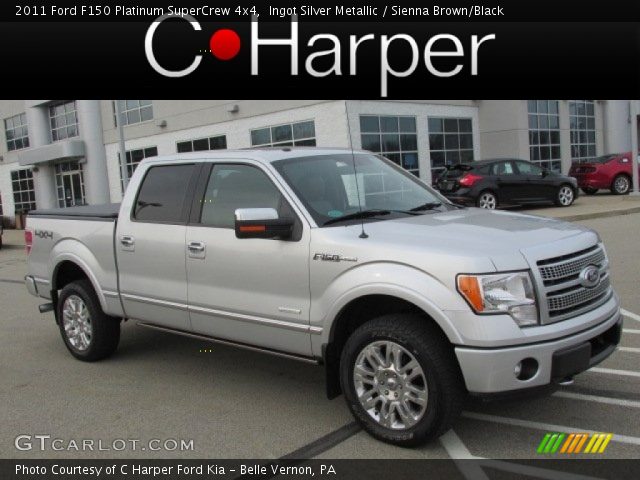 2011 Ford F150 Platinum SuperCrew 4x4 in Ingot Silver Metallic