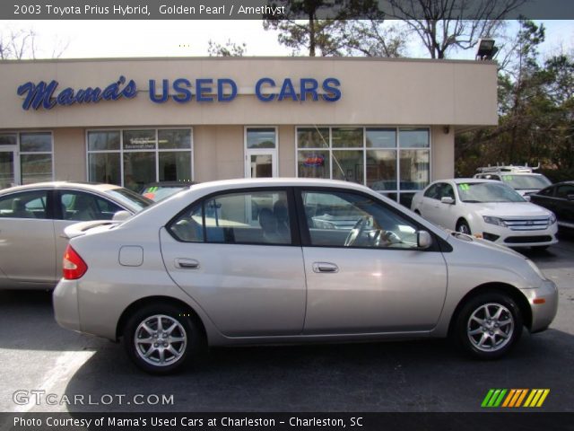 2003 Toyota Prius Hybrid in Golden Pearl