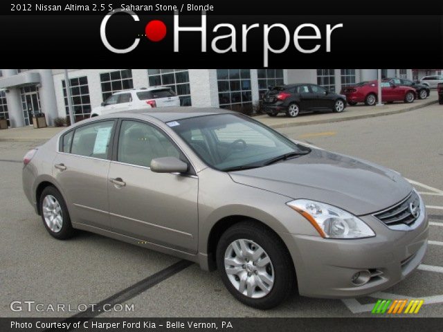 2012 Nissan Altima 2.5 S in Saharan Stone