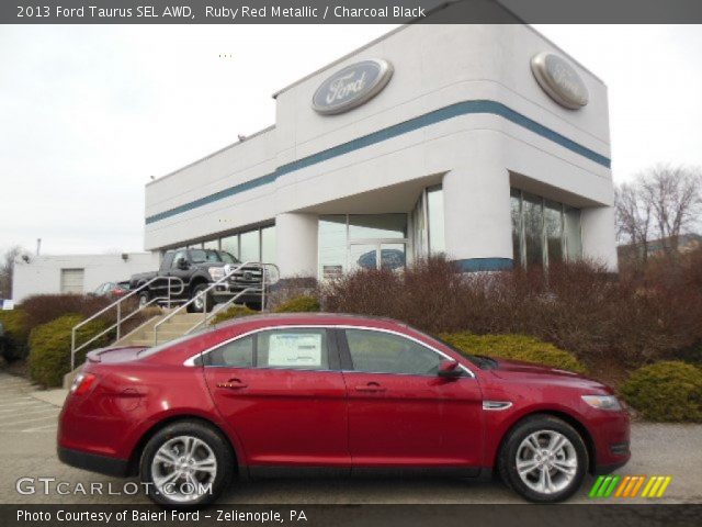 2013 Ford Taurus SEL AWD in Ruby Red Metallic