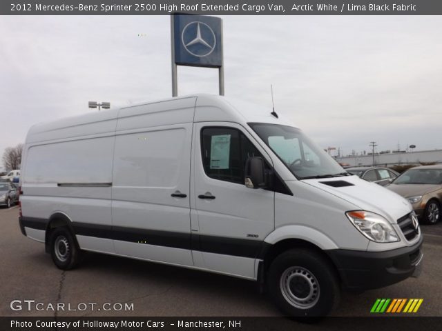 2012 Mercedes-Benz Sprinter 2500 High Roof Extended Cargo Van in Arctic White
